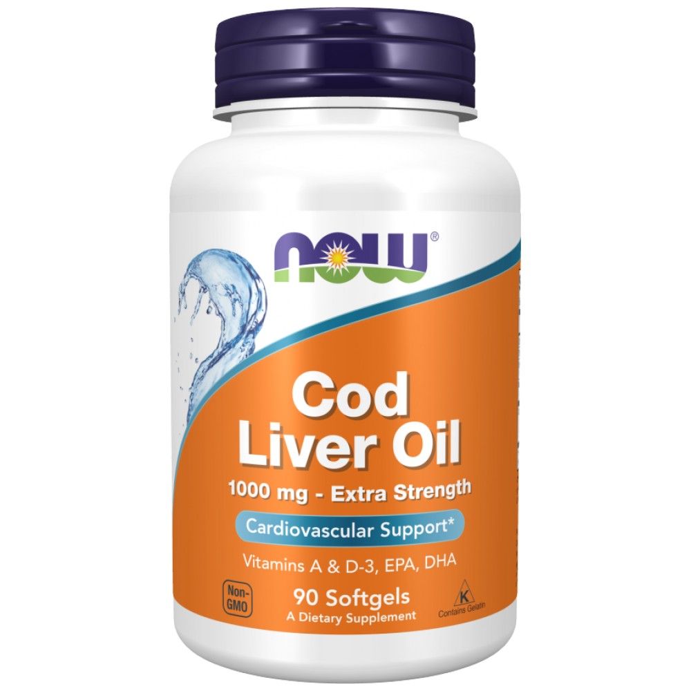 Olio di fegato di merluzzo 1000 mg - 90 capsule gel