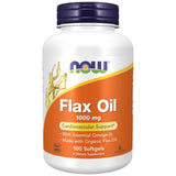 Olio di lino organico 1000 mg - 100 capsule gel
