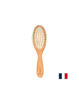Spazzola in legno per tutti i tipi di capelli, 18 cm