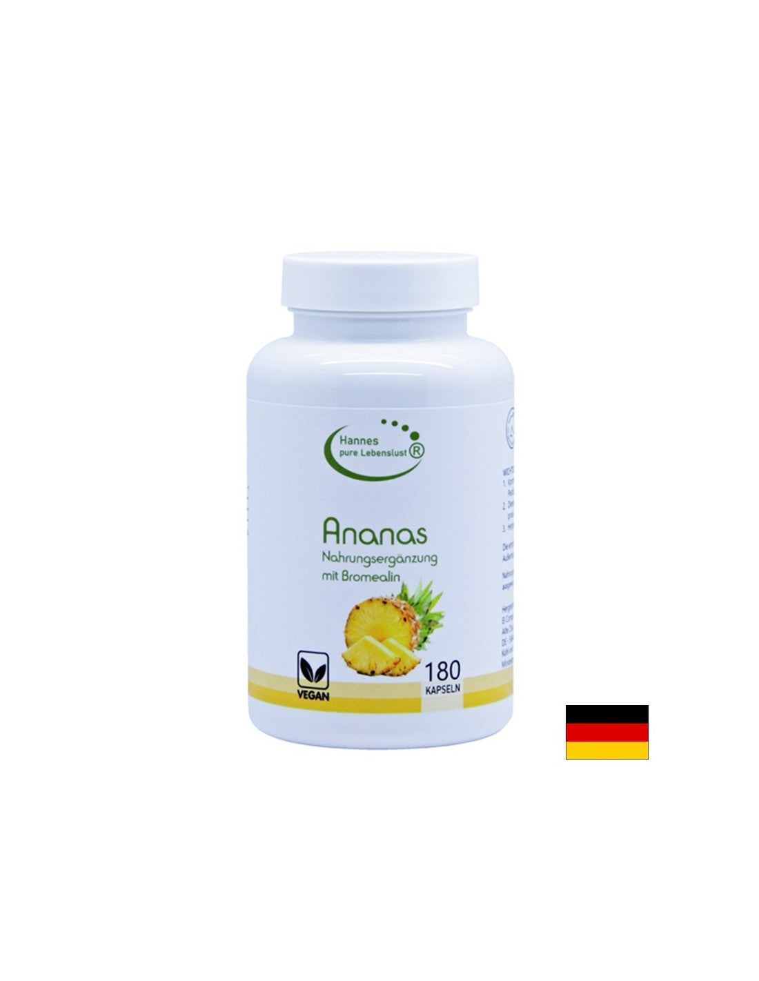 Buona digestione - Ananas (estratto di frutta che fornisce bromelina), 180 capsule