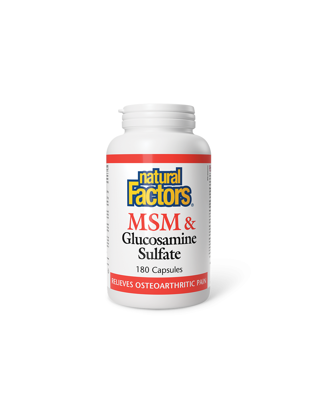 MSM + Glucosamina Solfato - 180 capsule