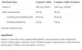 Rilascio sostenuto di vitamina C 1000 | con arancione amaro - 120 capsule