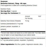 Estratto di burro 75 mg 60 capsule
