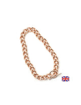 Bracciale catena leggera in rame - Per dolori articolari, taglia M, 19 cm