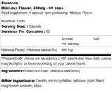 Fiore di ibisco 400 mg 60 capsule