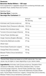 Bitter di erbe bavarese | Digestive Health 120 Capsules