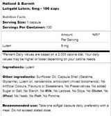 Lutigold | Luteina 6 mg - 100 capsule