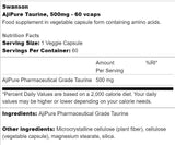Ajipure Taurine 500 mg 60 Capsule