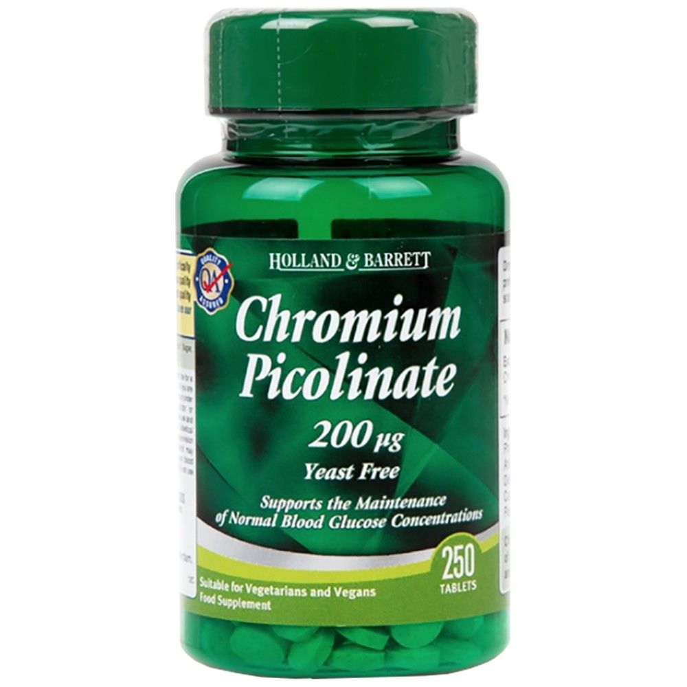 Chromium picolinate 200 mcg - 250 compresse