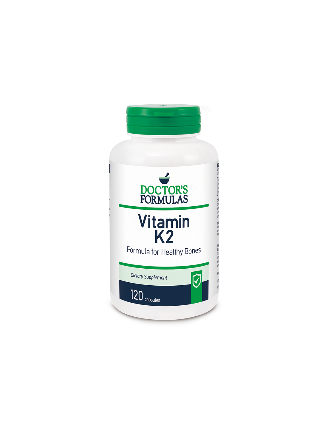 Vitamina K2 - Sistema osseo, 200 mcg x 120 capsule Doctor's Formulas