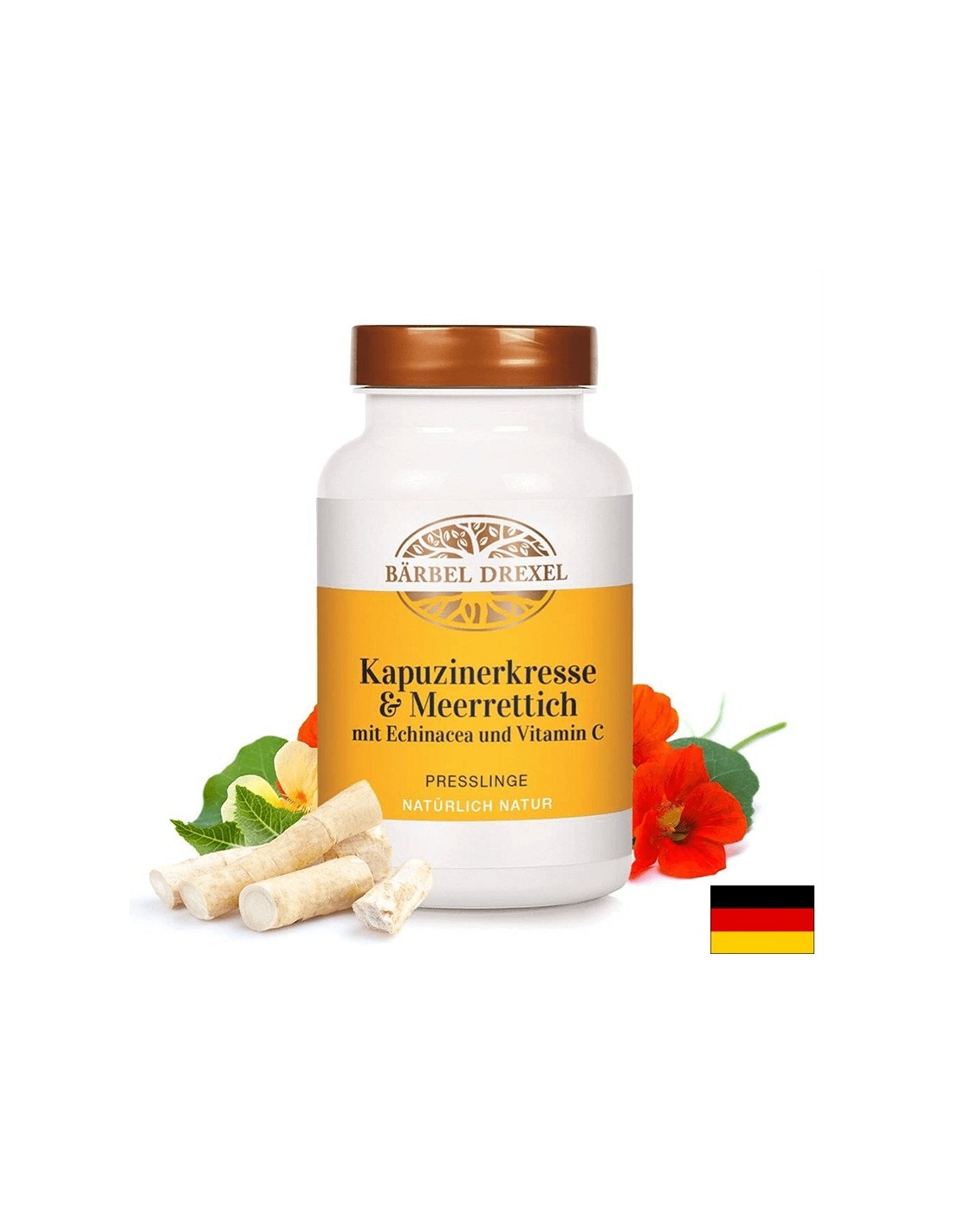 Infezioni respiratorie e urinarie - Latina, rafano, echinacea e vitamine B2 & C, 360 compresse