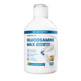 Glucosamina MAX con collagene tipo 2, MSM, Condroitina (40/20 dosi, 500 ml)