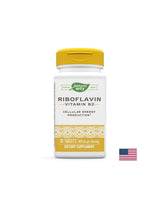 Vitamina B2 (riboflavina) - Energia cellulare, tono e vista, 400 mg, 30 compresse
