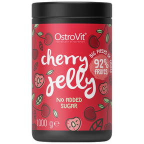 Cherry Jelly | 92% Real Fruits ~ No Added Sugar 1000 grams - Nutra Best Europe