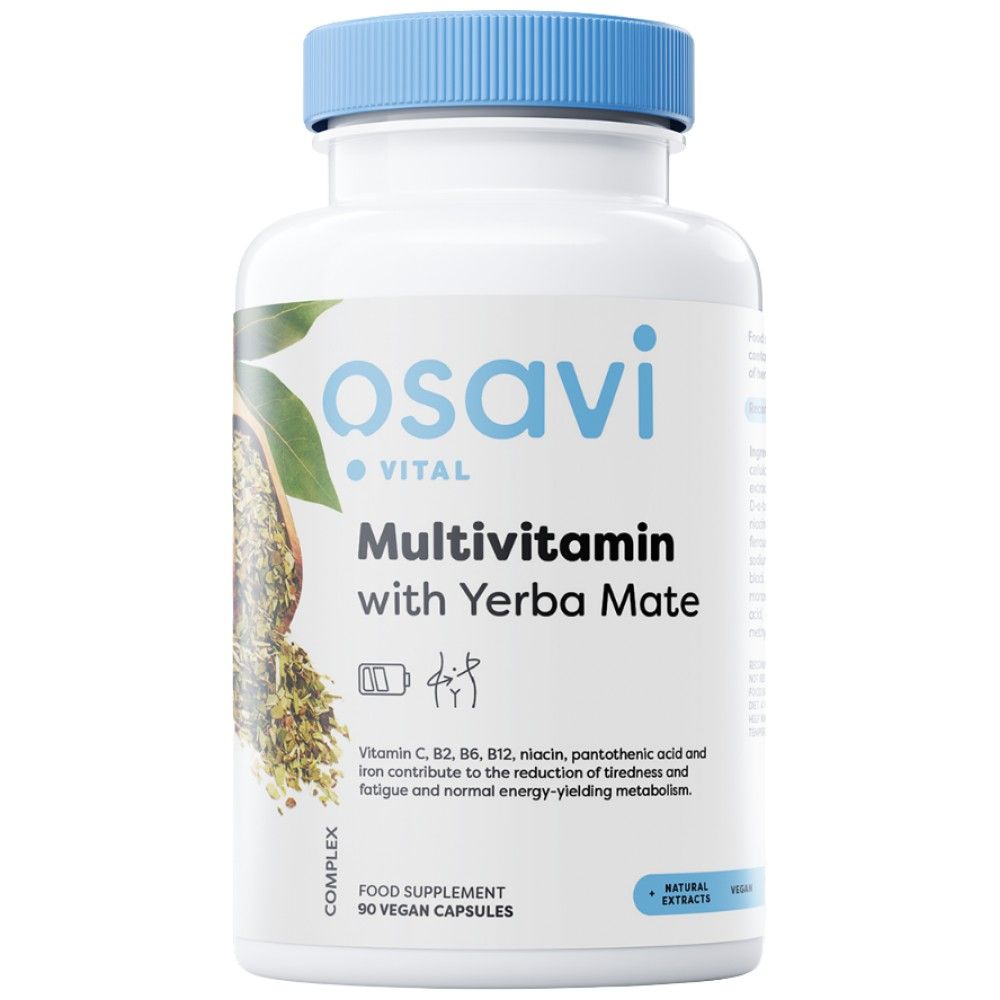 Multivitaminico con yerba mate - 180 capsule