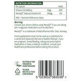 Vitamina naturale K2 + D3 (Vitamina K2 + D3) 100 mcg 30 capsule Natures Aid