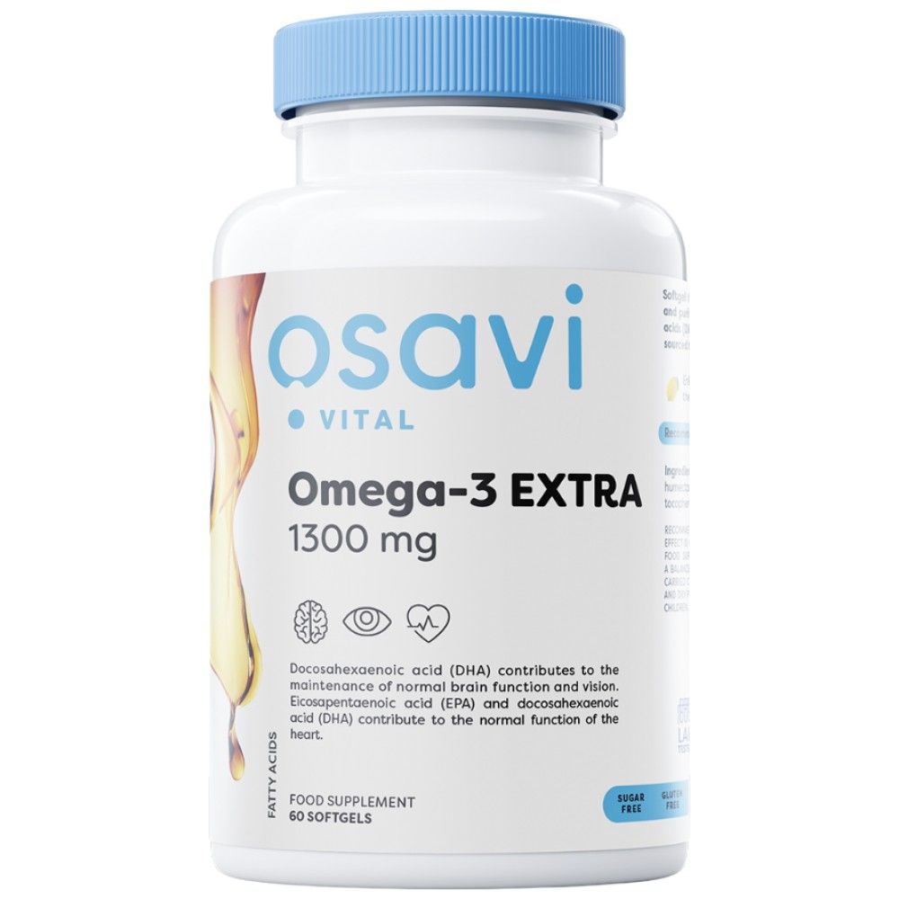 Omega -3 Extra 1300 mg - 180 Softgels