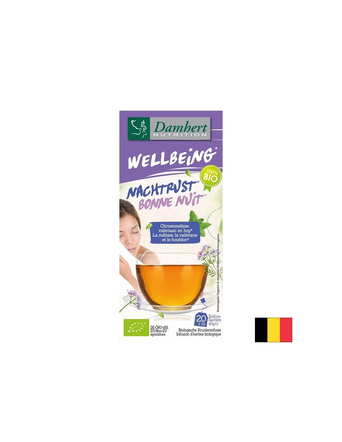 Tisana per dormire tranquilli, BIO, 20 bustine filtro
