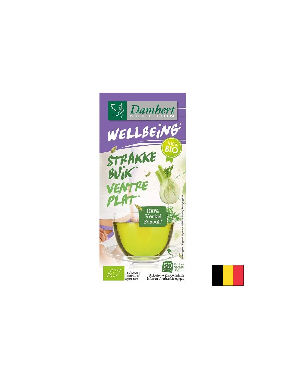 Flat Belly Tea BIO, 20 sacchetti filtro