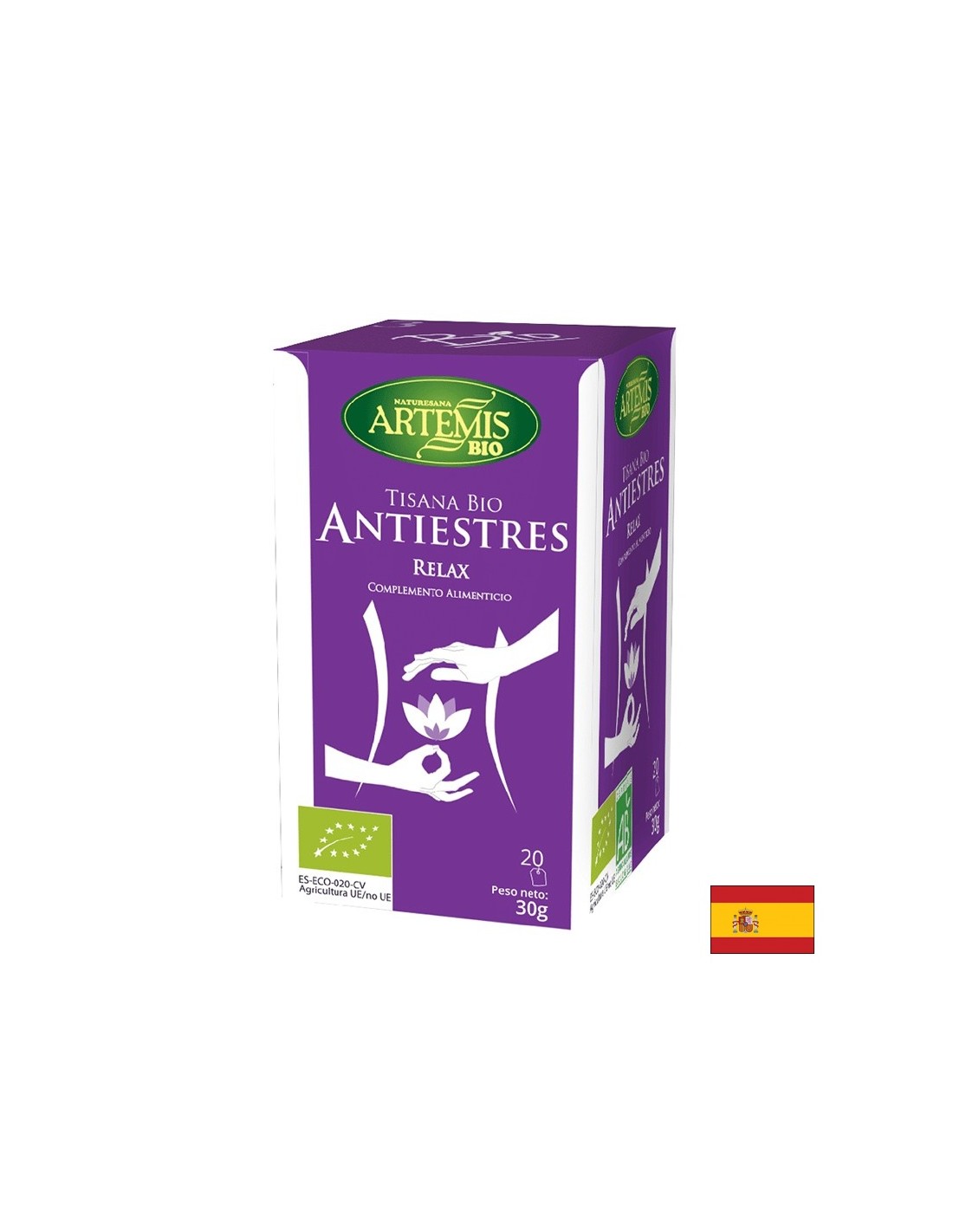 Tè lenitivo antistress, 20 bustine filtro