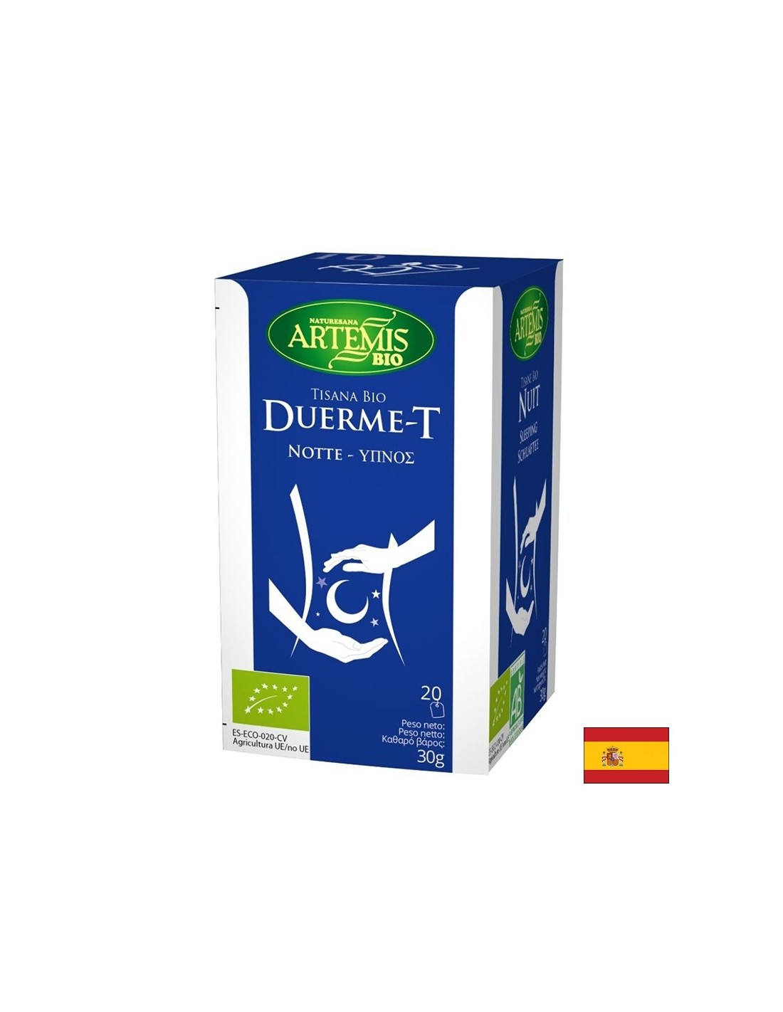 Tè per un sonno tranquillo Bio, 20 bustine filtro x 30 g