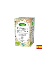 Tè verde senza caffeina Bio, 20 bustine filtro