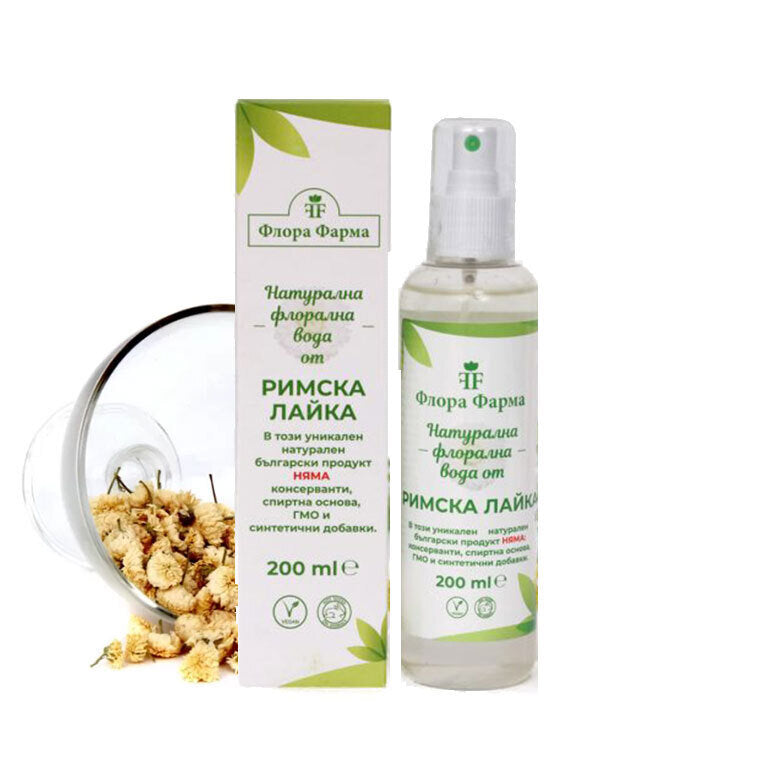Acqua floreale naturale di camomilla romana - 200 ml FLORA PHARMA