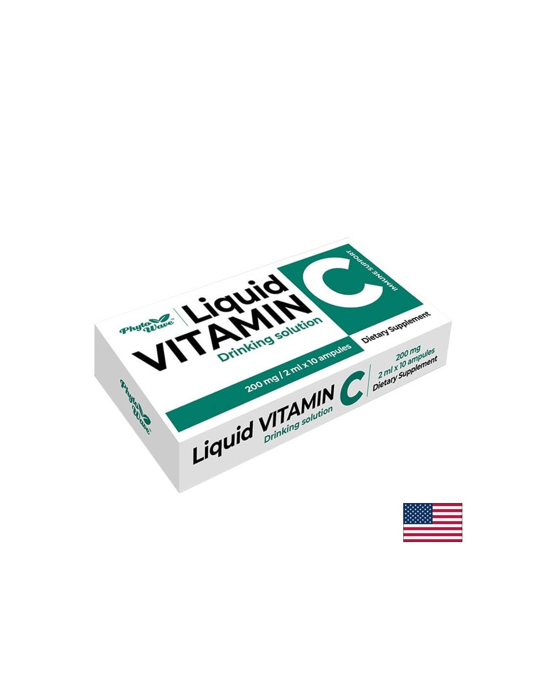 Vitamina C 200 mg - 2 ml, soluzione x 10 fiale/scatola