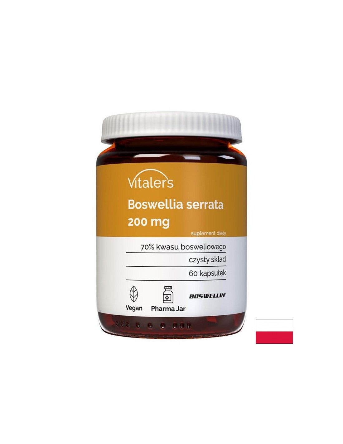 Per dolori articolari - Boswellia, 200 mg x 60 capsule