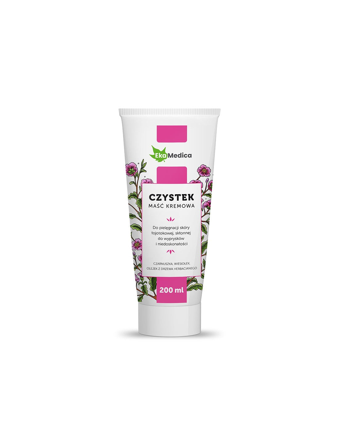 Crema detergente viso e corpo, 200 ml EkaMedica