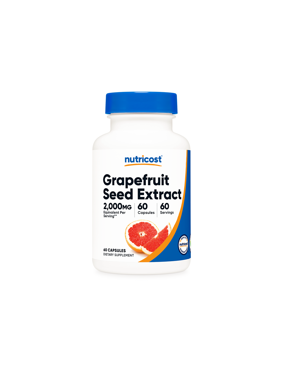 Immunità - Estratto di semi di pompelmo, 2000 mg/ 60 capsule <tc>Nutricost</tc>
