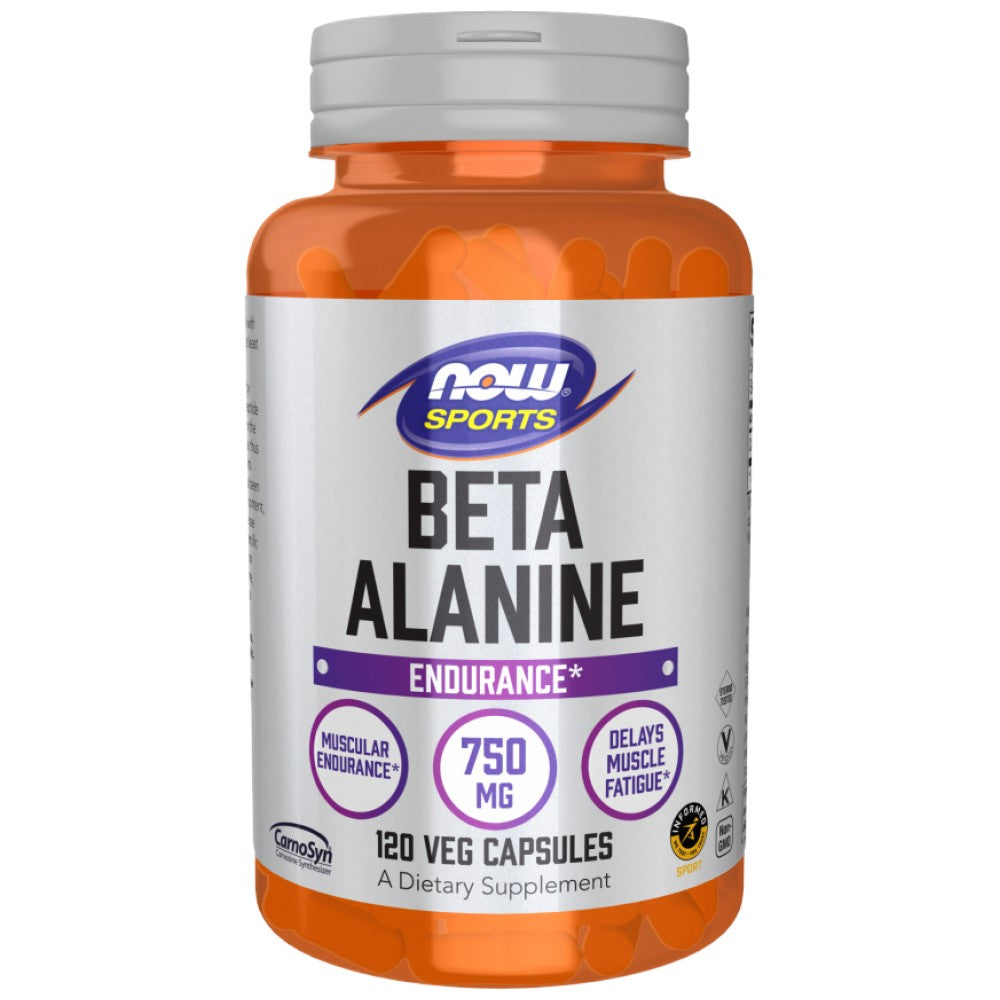Beta-alanina 750 mg | Carnosyn® - 120 capsule