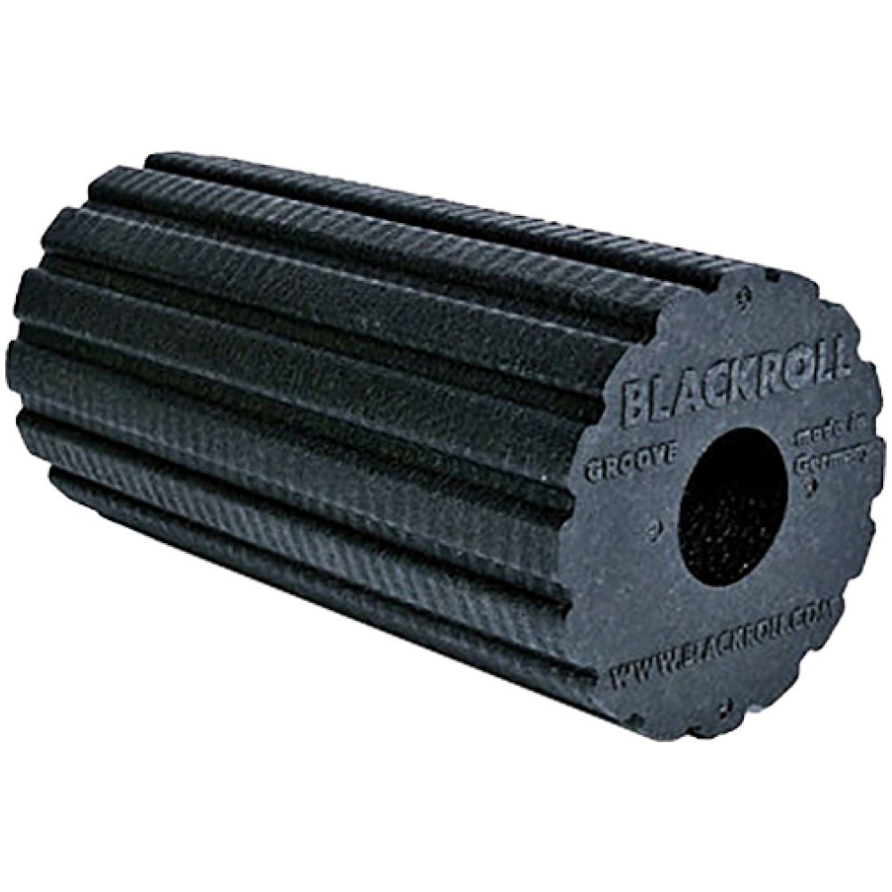<tc>Blackroll</tc>® Groove | Rullo in schiuma con superficie goffrata - 30 x 15 cm