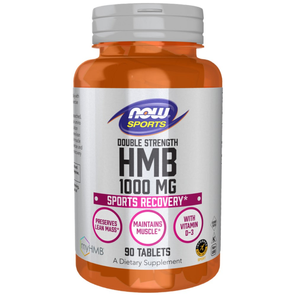 HMB 1000 mg | Doppia resistenza - 90 compresse