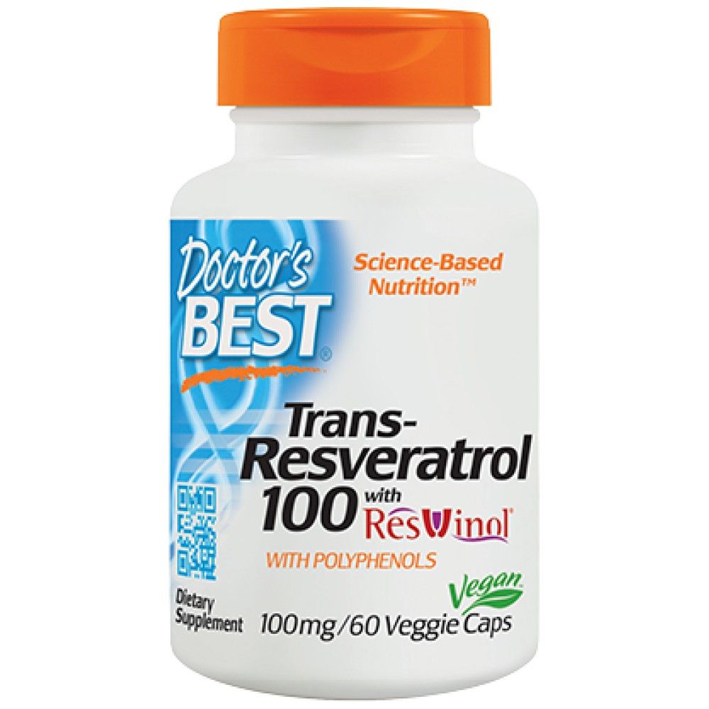 Trans-Resveratrol 100 mg | Con Resvinol -25 - 60 capsule