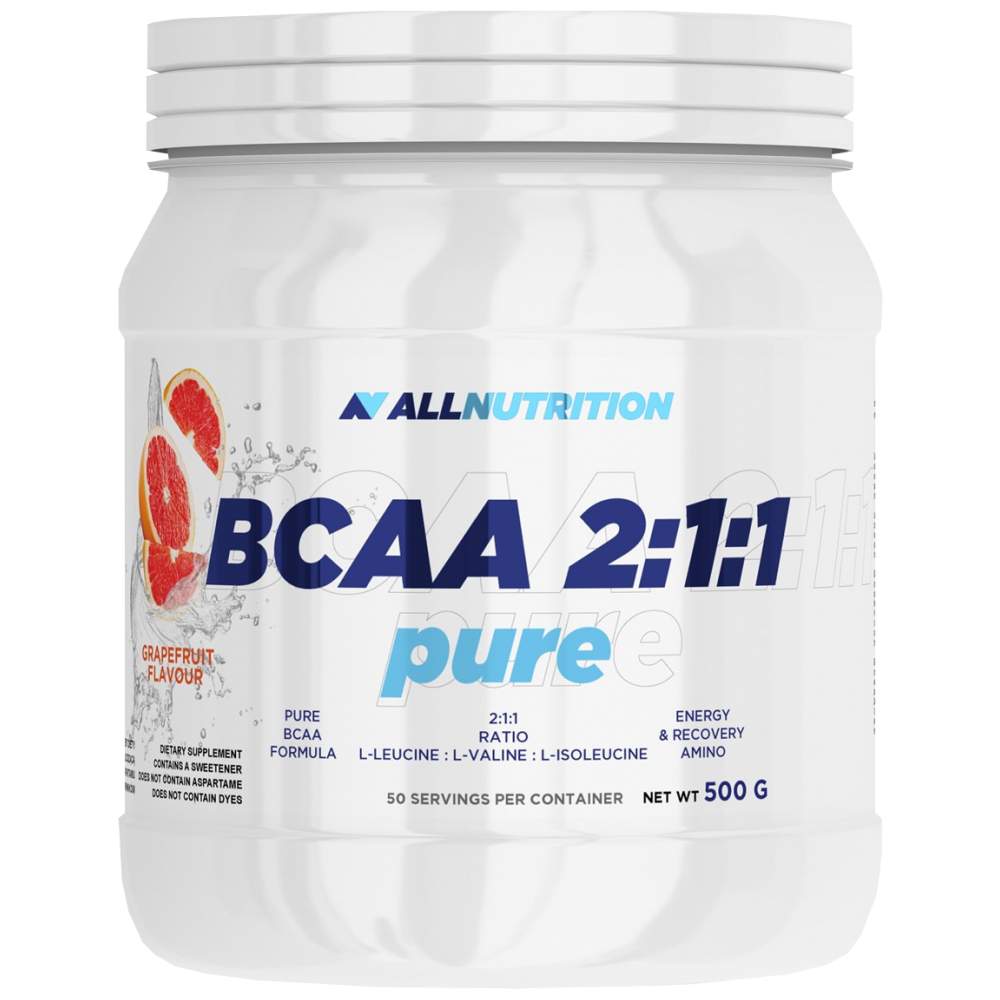 BCAA 2: 1: 1 puro - 500 grammi