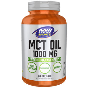 MCT Oil 1000 mg - 150 Softgels - Nutra Best Europe