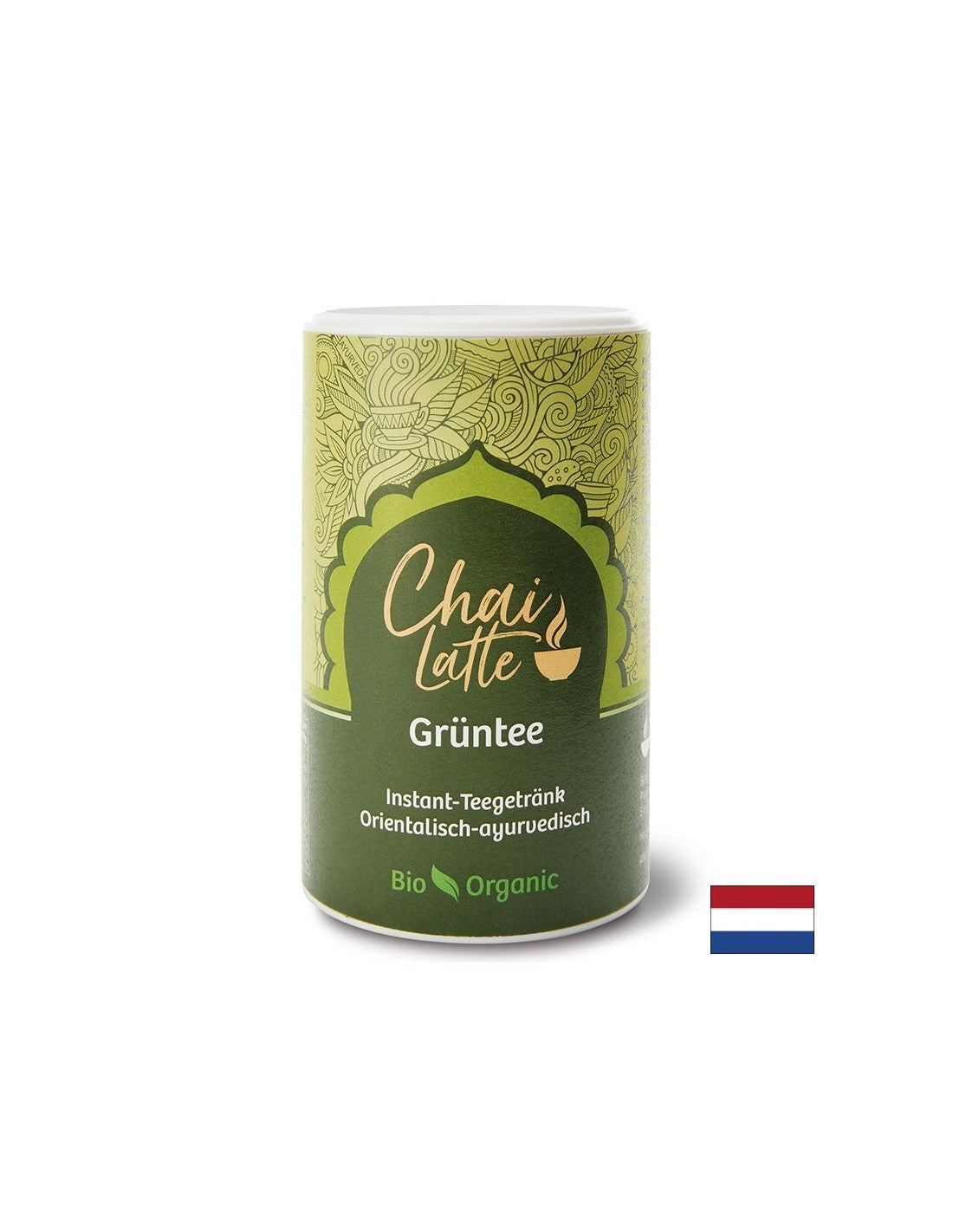 Tea latte con tè verde, biologico, 220 g