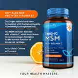MSM 2200 mg (ossa e articolazioni) - 365 compresse