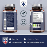 Complesso di Magnesio – 240 capsule ad alta concentrazione – Vegano – <tc>Nutravita</tc>