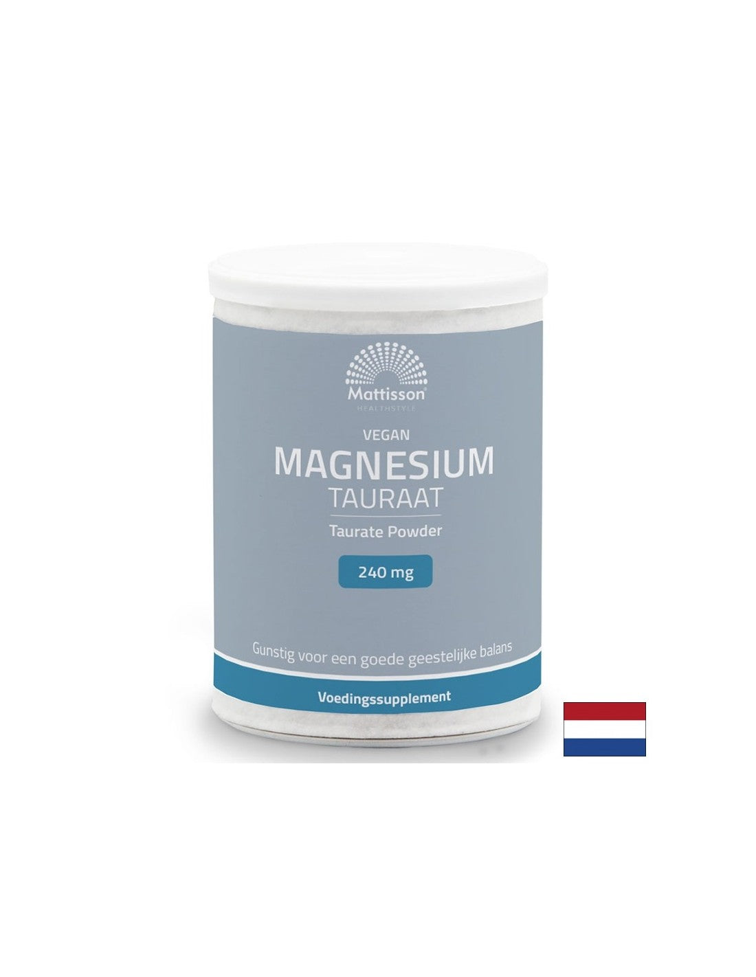 Sistema muscolare, cardiaco e nervoso - Magnesio (taurato) vegano, 240 mg x 250 g polvere