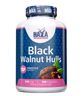 Black Walnut Hulls 500mg. / 100 caps. - Nutra Best Europe
