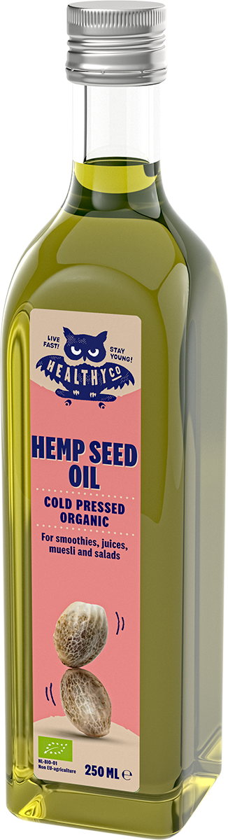 Olio di Semi di Canapa ECO 250ml. /100% naturale, biologico e biologico/