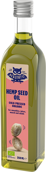 Olio di Semi di Canapa ECO 250ml. /100% naturale, biologico e biologico/