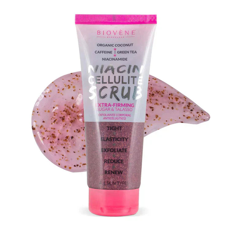 Scrub anticellulite alla niacina con cocco per rassodare e levigare la pelle 250 ml