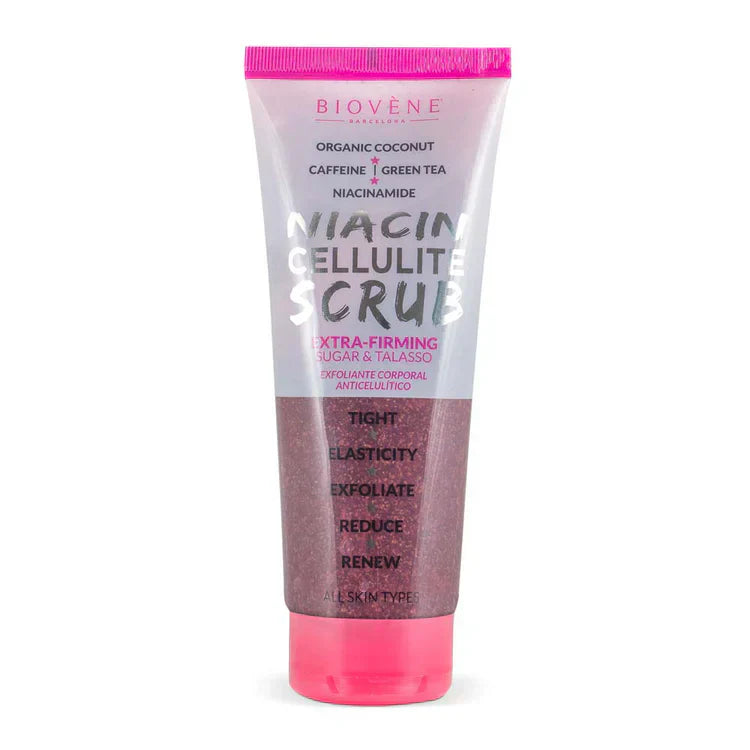 Scrub anticellulite alla niacina con cocco per rassodare e levigare la pelle 250 ml