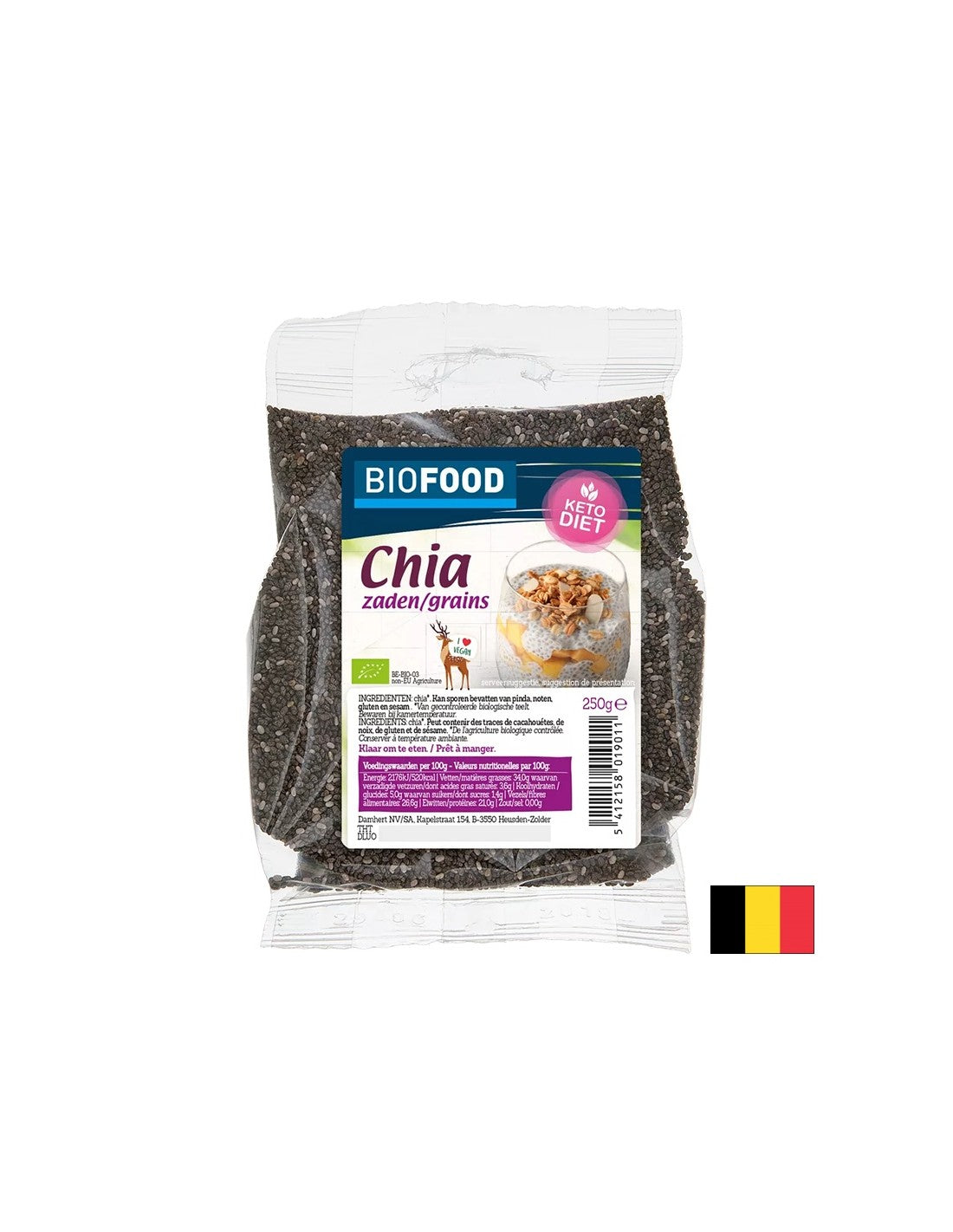 Chia (semi), BIOLOGICO, 250 g