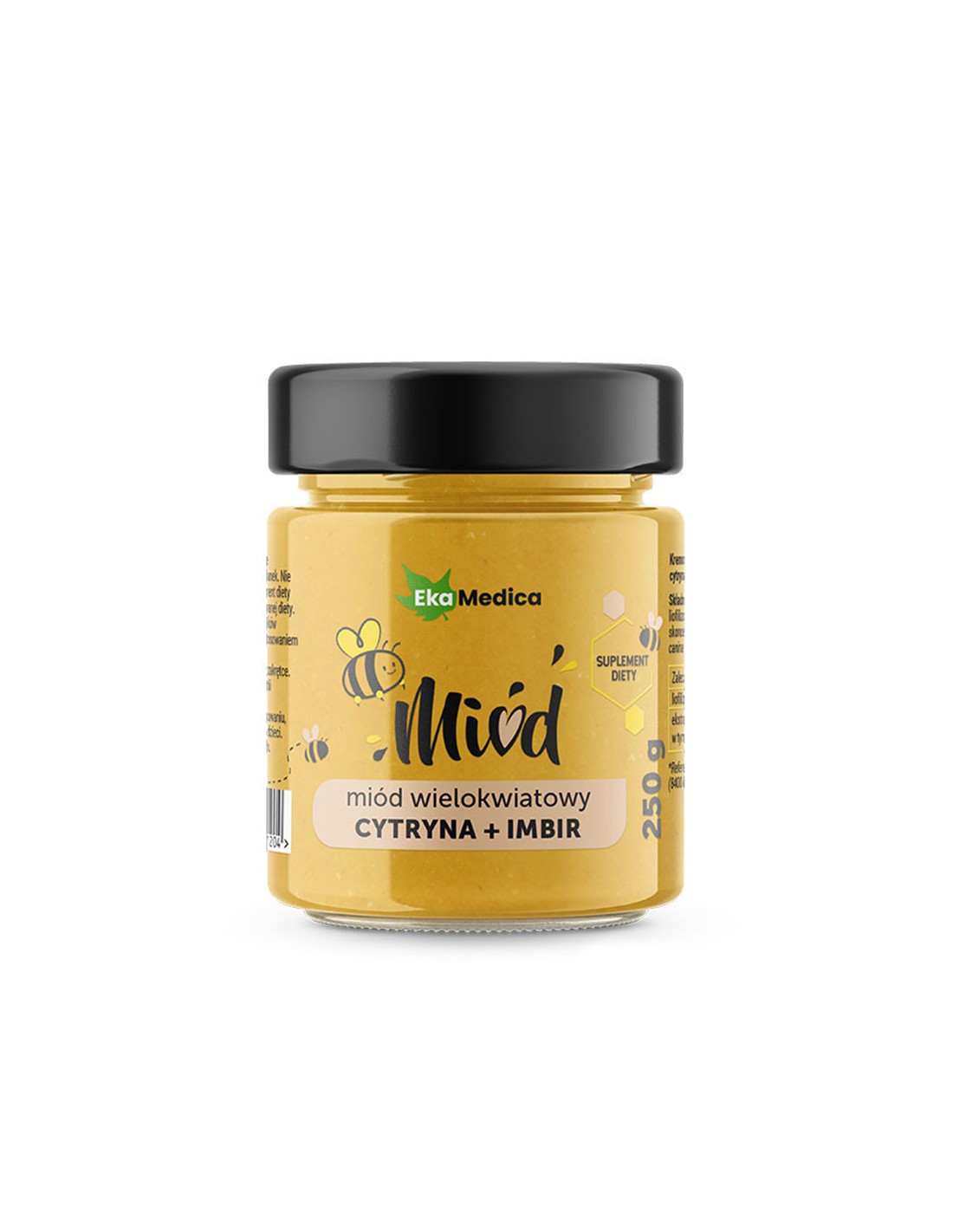Miele multicolore con limone, zenzero e vitamina C naturale, 250 g EkaMedica