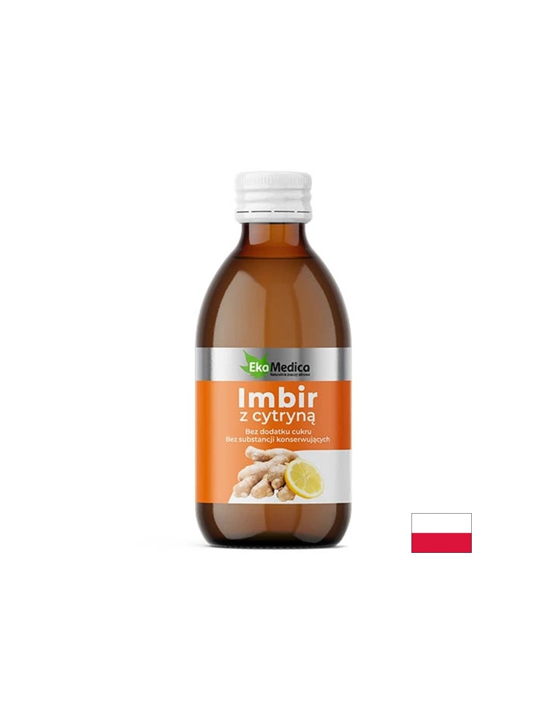 succo di zenzero & succo di limone - Buona digestione e forte immunità, 250 ml, 25 dosi