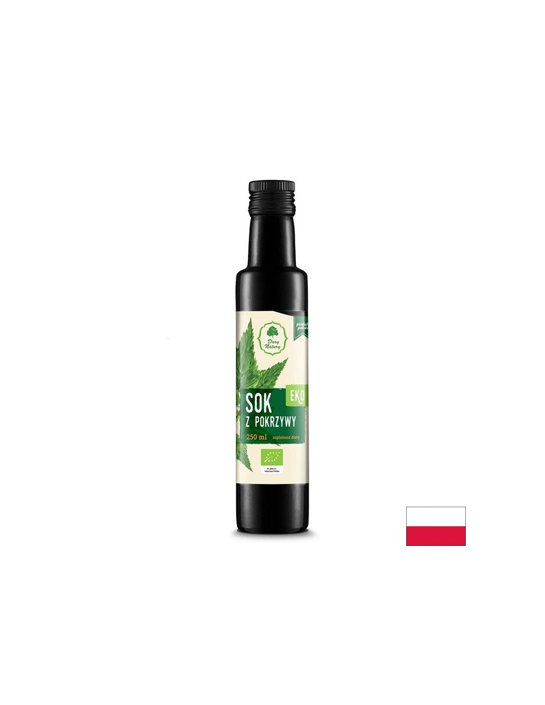 Succo di ortica biologico da aggiungere a bevande e pasti - Con effetto diuretico e antianemico, 250 ml, 33 dosi